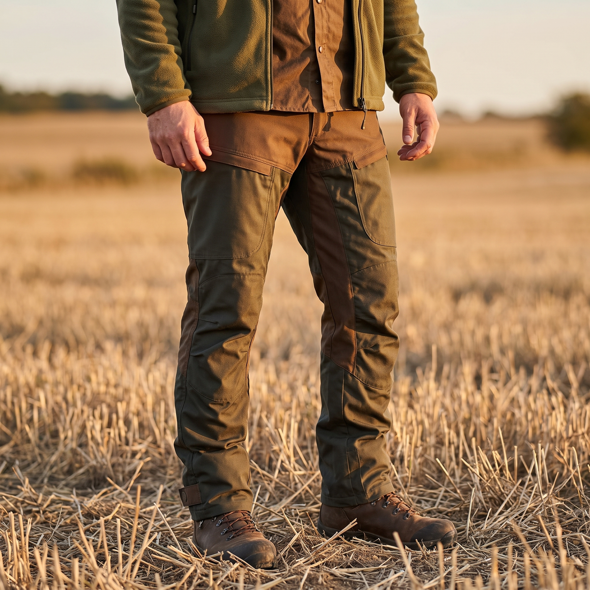 Deerhunter Lovačke Pantalone Strike - Zelene u prirodi