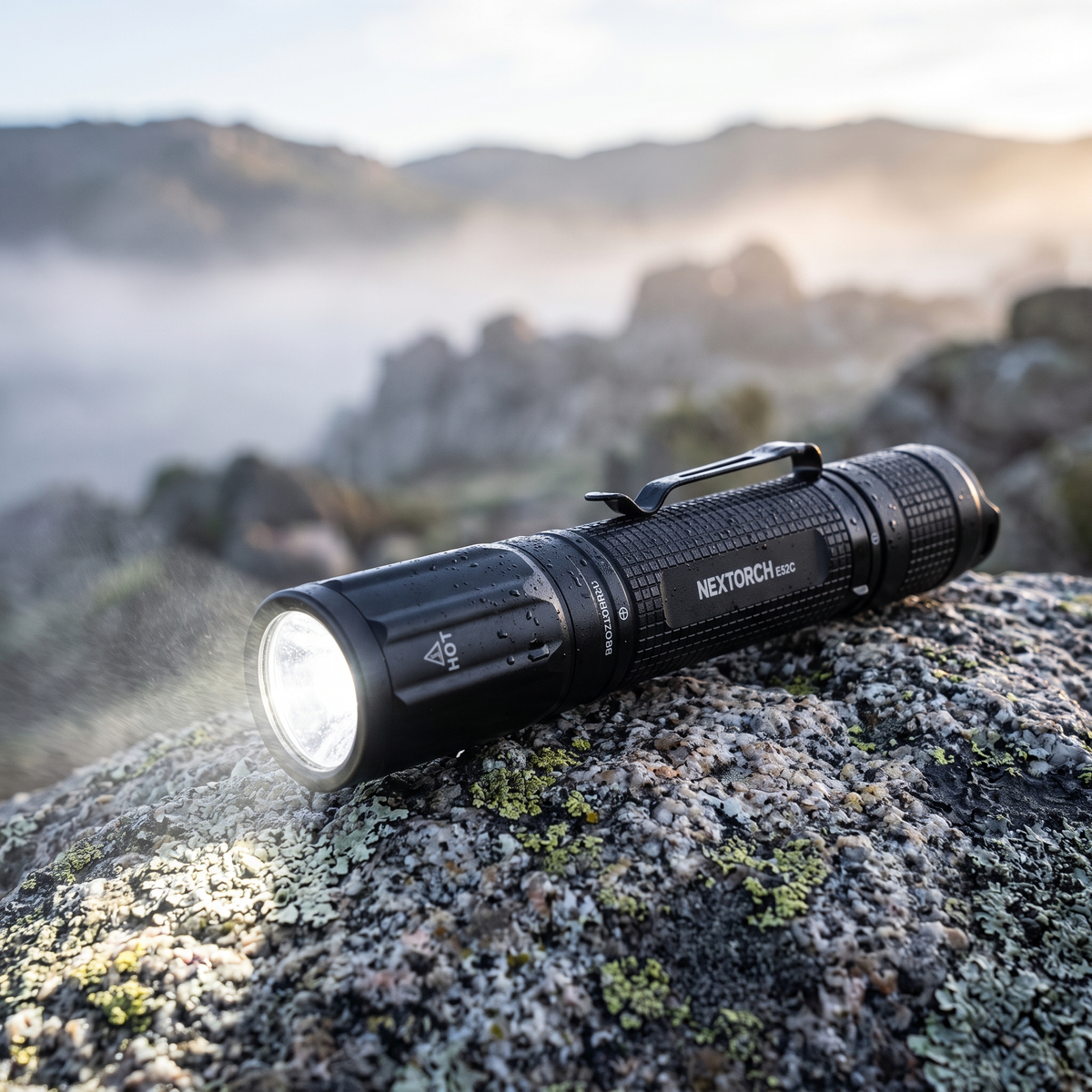 Nextorch Baterijska Lampa E52C u prirodi