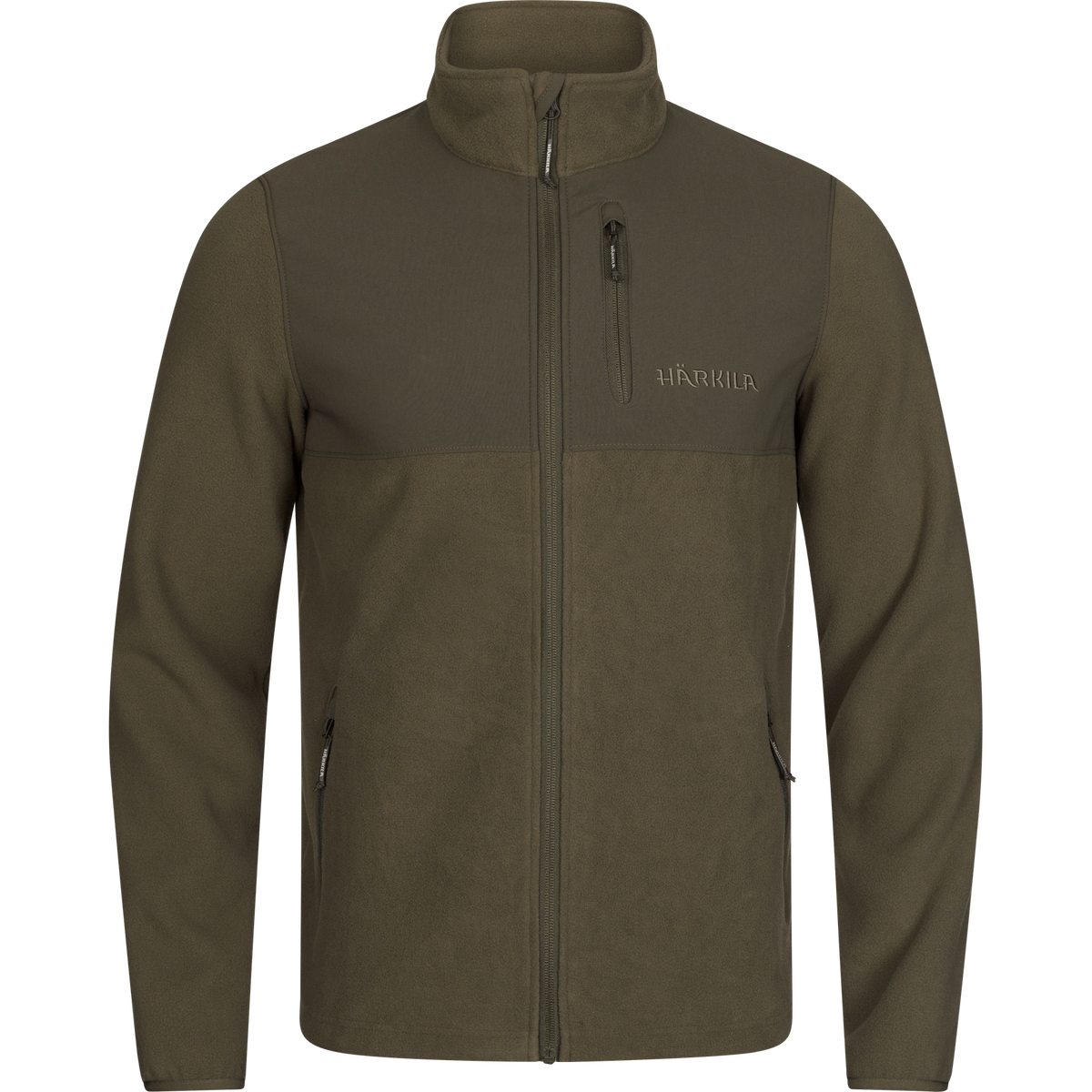 Härkila Fjell Lovačka Flis Jakna - Light Willow Green