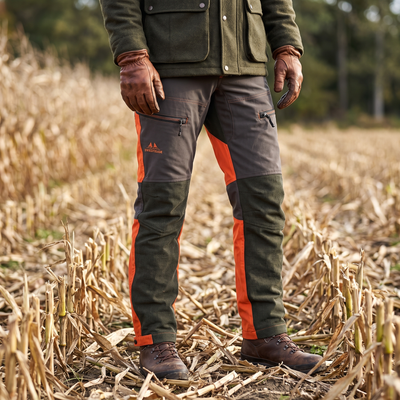 SwedTeam Lovačke Pantalone Antibite Orange u prirodi